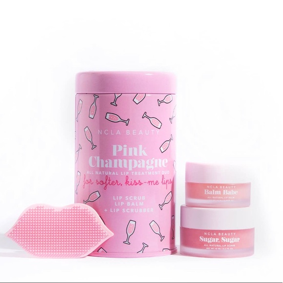 NCLA Beauty Other - NCLA Beauty Sugar Scrub, Lip Balm and Lip Scrubber (New, original packaging).